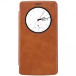 Flip Cover for LG G4 Dual - Brown