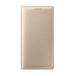 Flip Cover for Samsung Galaxy A3 2016 - Gold