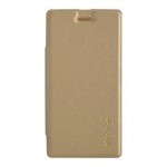 Flip Cover for Sony Xperia M - Gold