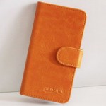 Flip Cover for Spice M-6100 - Brown