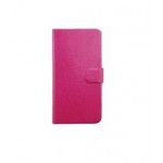 Flip Cover for Spice Mi-504 Smart Flo Mettle 5X - Pink