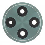 Camera Lens Glass With Frame For Oppo Reno12 F 5g Green By - Maxbhi Com