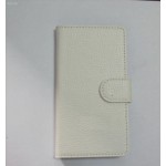 Flip Cover for Alcatel Idol S OT-6034Y - White