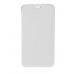 Flip Cover for Intex Aqua Turbo 4G - White