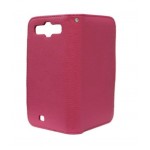 Flip Cover for Spice Smart Flo Pace 2 Mi-502 - Pink