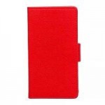 Flip Cover for Spice Virtuoso Pro Plus Mi-492 - Red