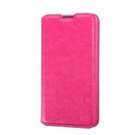 Flip Cover for Videocon A20 - Pink