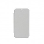 Flip Cover For Lava Iris Atom White By - Maxbhi Com