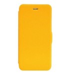 Flip Cover for Spice M-6100 - Yellow