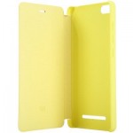 Flip Cover for Xiaomi Mi 4C - Yellow