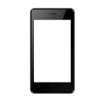 Touch Screen Digitizer For Lava Flair P2 Black By - Maxbhi.com