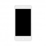 Touch Screen Digitizer For Intex Aqua Glam White By - Maxbhi Com