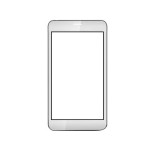 Touch Screen Digitizer For Iball Slide 3g 6095d20 White By - Maxbhi.com