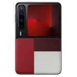 Full Body Housing For Huawei Pura X Red - Maxbhi Com