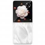 Full Body Housing For Honor Magic V Flip White - Maxbhi Com