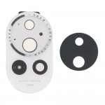 Camera Lens Glass With Frame For Huawei Nova 13 White By - Maxbhi Com