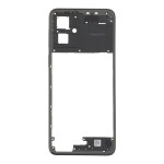 Middle Frame Ring Only For Motorola Moto G55 Black By - Maxbhi Com