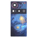 Back Panel Cover For Zte Nubia Z70 Ultra Blue - Maxbhi Com