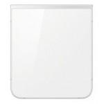 Back Panel Cover For Samsung Galaxy Z Flip7 Fe White - Maxbhi Com