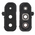 Camera Lens Glass With Frame For Samsung Galaxy A17 5g White By - Maxbhi Com