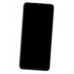 Camera Lens Glass with Frame for Lava Yuva Black