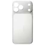 Back Panel Cover For Apple Iphone 17 Pro Max Silver - Maxbhi Com