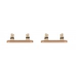 Volume Side Button Outer For Apple Iphone Air Gold By - Maxbhi Com