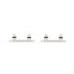 Volume Side Button Outer For Apple Iphone Air White By - Maxbhi Com