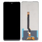 Lcd With Touch Screen For Tecno Camon 18p White By - Maxbhi Com