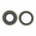 Camera Lens Glass With Frame For Apple Iphone 17 Green By - Maxbhi Com
