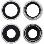 Camera Lens Glass With Frame For Apple Iphone 17 White By - Maxbhi Com