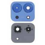 Camera Lens Glass With Frame For Xiaomi Redmi 15c 5g Blue By - Maxbhi Com