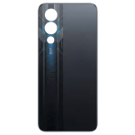 Back Panel Cover For Lava Play Max Black - Maxbhi Com