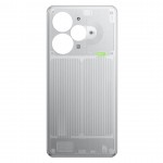Back Panel Cover For Realme Neo 7 Turbo Silver - Maxbhi Com