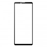 Replacement Front Glass For Sony Xperia 10 Vii Black By - Maxbhi Com