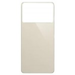 Back Panel Cover For Lava Blaze Duo 3 White - Maxbhi Com