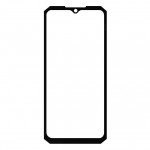 Replacement Front Glass For Doogee Fire 7 Black By - Maxbhi Com