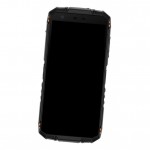 Camera Lens Glass with Frame for Doogee Fire 3 Pro Black