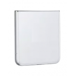 Back Panel Cover For Ai Plus Nova Flip 5g White - Maxbhi Com