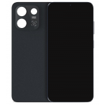 Back Panel Cover For Lava Bold N1 Lite Black - Maxbhi Com