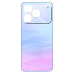 Back Panel Cover For Itel A90 Limited Blue - Maxbhi Com