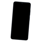 Lcd Frame Middle Chassis For Itel A90 Limited Black By - Maxbhi Com