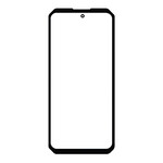 Replacement Front Glass For Oukitel Wp58 Black By - Maxbhi Com