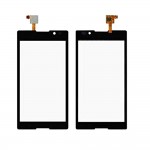 Touch Screen Digitizer For Sony Xperia C Hspa Plus C2305 Black By - Maxbhi Com