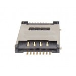 Sim connector for LG F60 Dual D392 with Dual SIM