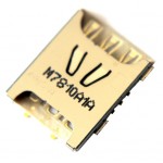 Sim Connector For Samsung Galaxy Alpha S801 - Maxbhi Com