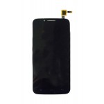Lcd With Touch Screen For Alcatel One Touch Flash Plus Black By - Maxbhi.com