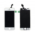 Lcd With Touch Screen For Apple Iphone 5se Silver By - Maxbhi Com