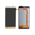 Lcd With Touch Screen For Gionee Marathon M5 Mini Gold By - Maxbhi Com