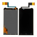 Lcd With Touch Screen For Htc One V T320e G24 Black By - Maxbhi Com